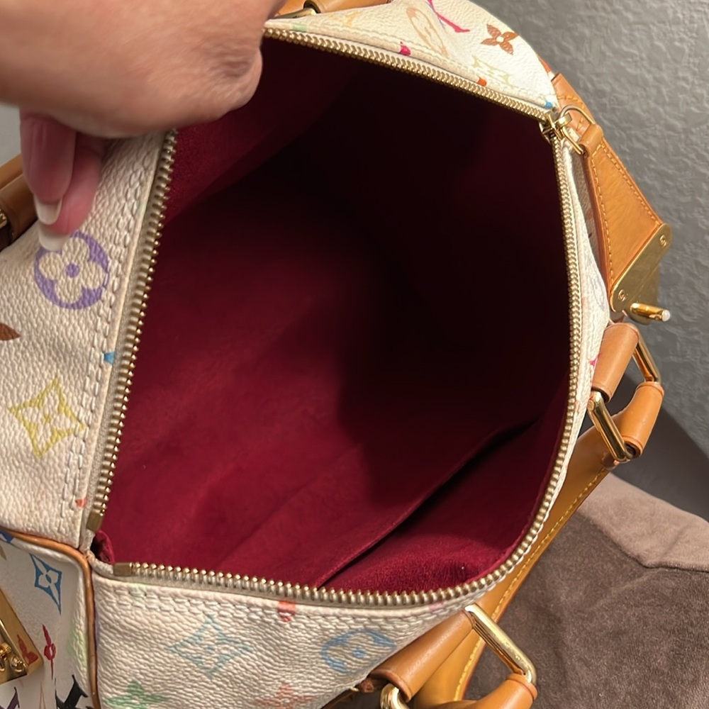 🔥🔥Authentic Louis Vuitton Takashi Murakami Multi Color Speedy 30 - Picture 3 of 12